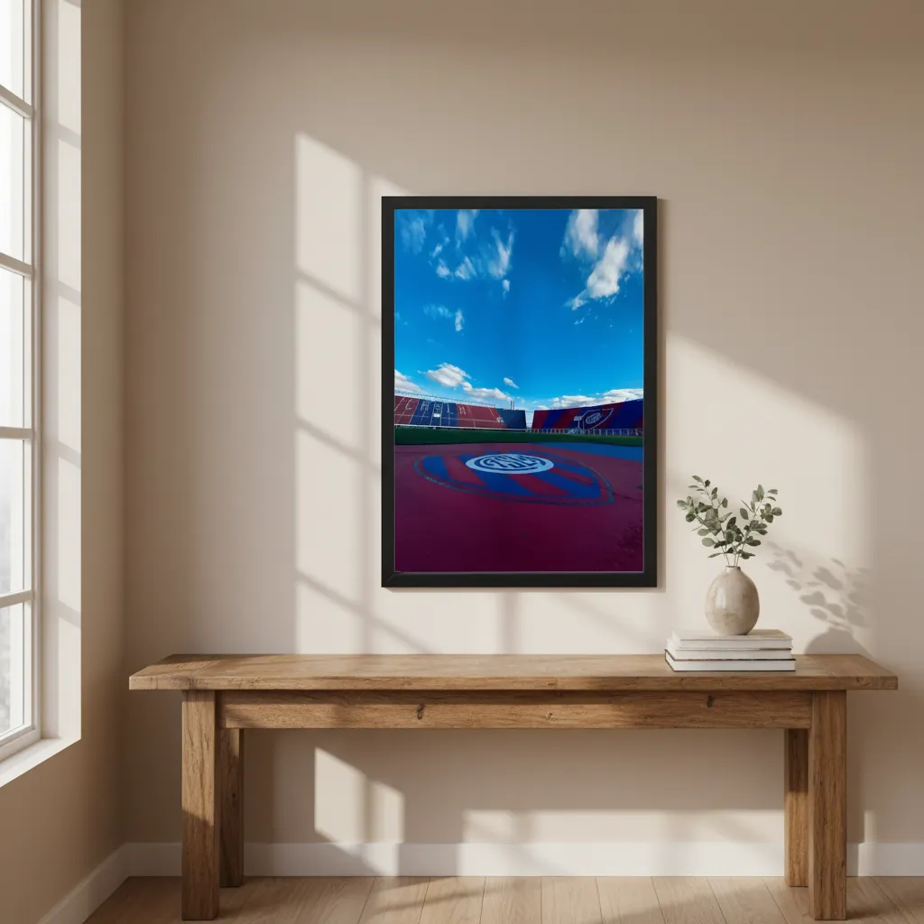 Cuadro Decorativo Futbol - San Lorenzo 07 - A3 30x40 Cm