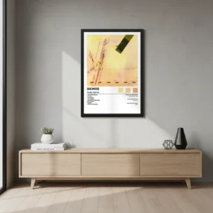 Cuadro Decorativo Soda Stereo - Signos - A3 30x40 Cm