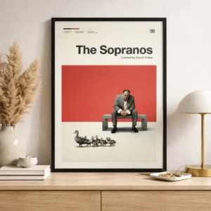 Cuadro Decorativo Series - The Sopranos 18 - A3 30x40 Cm