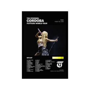 Cuadro decorativo Tini Stoessel - Kempes 2026 - A3 30x40