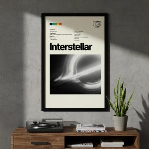 Cuadro Decorativo Cine - Interstellar 05 - A3 30x40 Cm