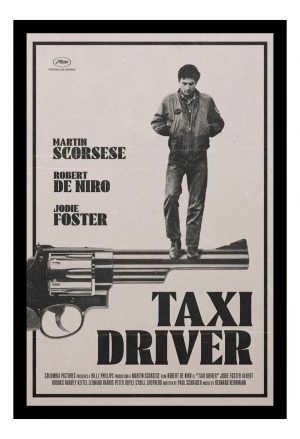 Cuadro Decorativo Cine - Taxi Driver 13 - A3 30x40 Cm