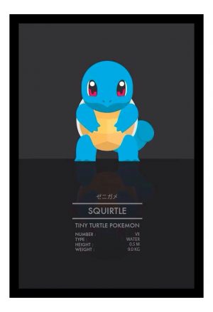 Cuadro Decorativo Anime - Pokemon 59 - A3 30x40 Cm