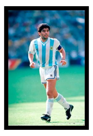 Cuadro Decorativo Futbol - Diego Maradona 17 - A3 30x40 Cm