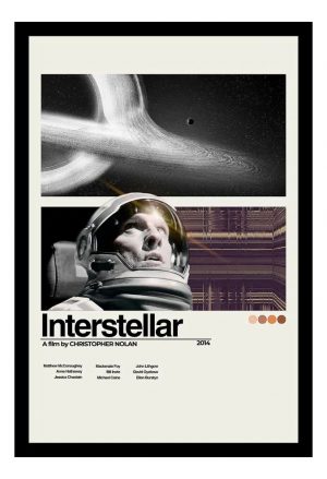Cuadro Decorativo Cine - Interstellar 04 - A3 30x40 Cm