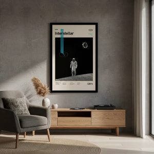 Cuadro Decorativo Cine - Interstellar 01 - A3 30x40 Cm