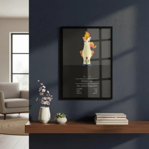 Cuadro Decorativo Anime - Pokemon 36 - A3 30x40 Cm