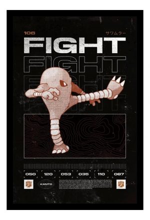 Cuadro Decorativo Anime - Pokemon 85 - A3 30x40 Cm