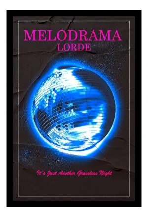 Cuadro Decorativo Musica - Lorde 04 - A3 30x40 Cm