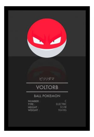 Cuadro Decorativo Anime - Pokemon 79 - A3 30x40 Cm