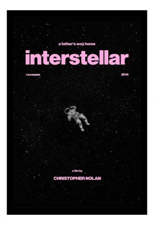 Cuadro Decorativo Cine - Interstellar 17 - A3 30x40 Cm