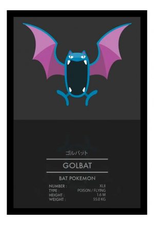 Cuadro Decorativo Anime - Pokemon 45 - A3 30x40 Cm