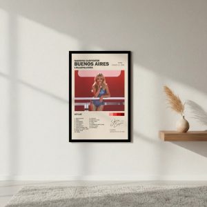 Cuadro Decorativo Sabrina Carpenter Lollapalooza - A3 30x40