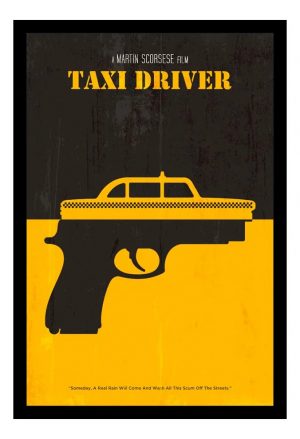 Cuadro Decorativo Cine - Taxi Driver 10 - A3 30x40 Cm