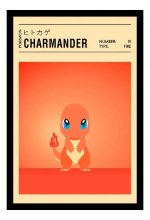 Cuadro Decorativo Anime - Pokemon 53 - A3 30x40 Cm