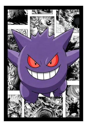 Cuadro Decorativo Anime - Pokemon 87 - A3 30x40 Cm