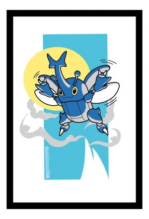 Cuadro Decorativo Anime - Pokemon 90 - A3 30x40 Cm