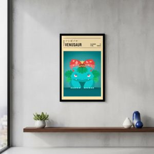Cuadro Decorativo Anime - Pokemon 51 - A3 30x40 Cm