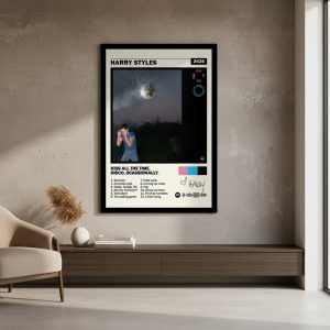 Cuadro Harry Styles - Kiss All The Time - A3 30x40 Cm