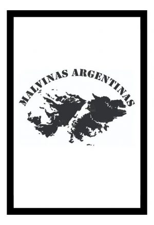 Cuadro Decorativo - Malvinas Argentinas 13 - A3 30x40 Cm