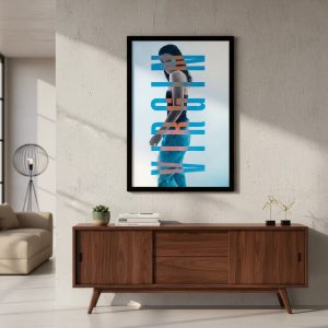 Cuadro Decorativo Musica - Lorde 13 - A3 30x40 Cm