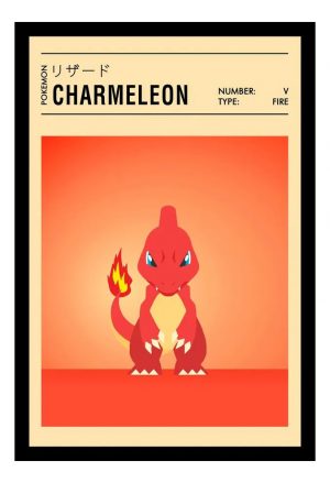 Cuadro Decorativo Anime - Pokemon 52 - A3 30x40 Cm