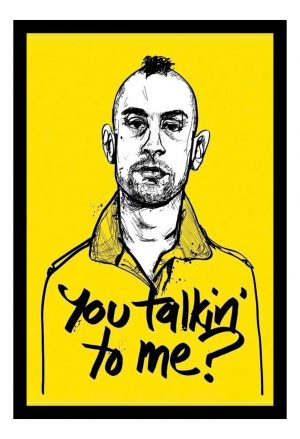 Cuadro Decorativo Cine - Taxi Driver 02 - A3 30x40 Cm