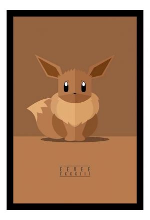 Cuadro Decorativo Anime - Pokemon 30 - A3 30x40 Cm