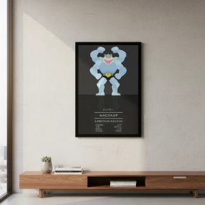 Cuadro Decorativo Anime - Pokemon 75 - A3 30x40 Cm