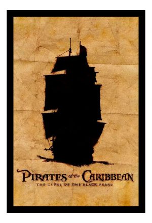 Cuadro Decorativo Cine - Piratas Del Caribe 05 - A3 30x40 Cm