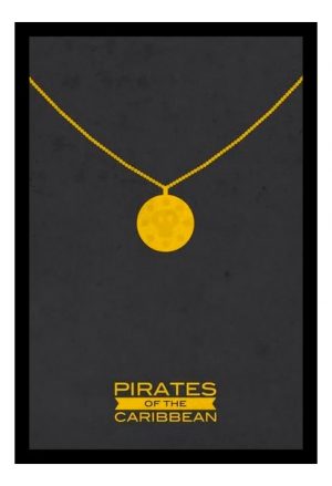Cuadro Decorativo Cine - Piratas Del Caribe 03 - A3 30x40 Cm