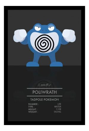 Cuadro Decorativo Anime - Pokemon 78 - A3 30x40 Cm