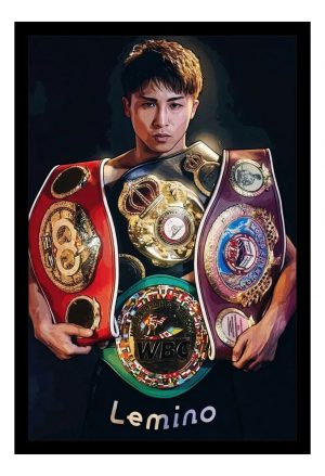 Cuadro Decorativo Boxeo - Naoya Inoue 01 - A3 30x40