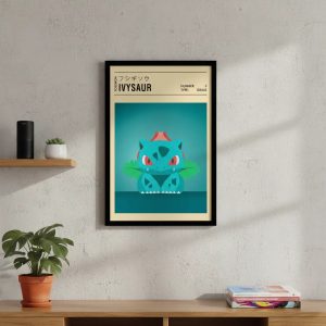 Cuadro Decorativo Anime - Pokemon 49 - A3 30x40 Cm