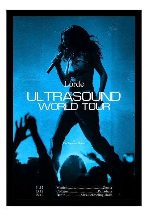 Cuadro Decorativo Musica - Lorde 18 - A3 30x40 Cm