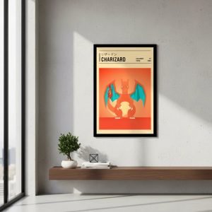 Cuadro Decorativo Anime - Pokemon 54 - A3 30x40 Cm