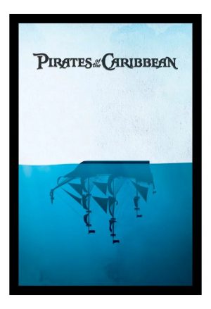 Cuadro Decorativo Cine - Piratas Del Caribe 09 - A3 30x40 Cm