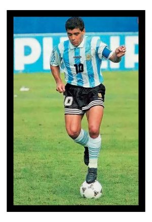 Cuadro Decorativo Futbol - Diego Maradona 16 - A3 30x40 Cm