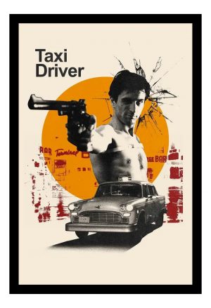 Cuadro Decorativo Cine - Taxi Driver 11 - A3 30x40 Cm