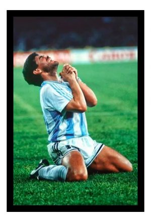 Cuadro Decorativo Futbol - Diego Maradona 18 - A3 30x40 Cm