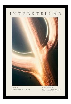 Cuadro Decorativo Cine - Interstellar 16 - A3 30x40 Cm