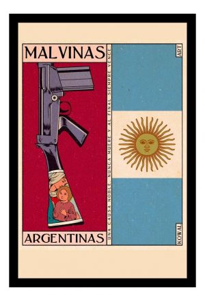 Cuadro Decorativo - Malvinas Argentinas 15 - A3 30x40 Cm