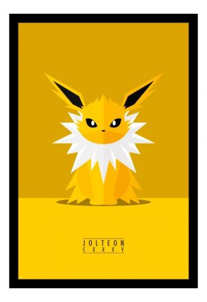 Cuadro Decorativo Anime - Pokemon 28 - A3 30x40 Cm