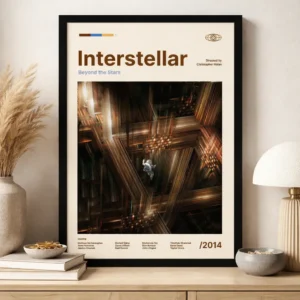Cuadro Decorativo Cine - Interstellar 14 - A3 30x40 Cm