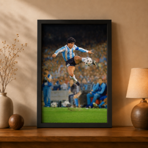 Cuadro Decorativo Futbol - Diego Maradona 15 - A3 30x40 Cm