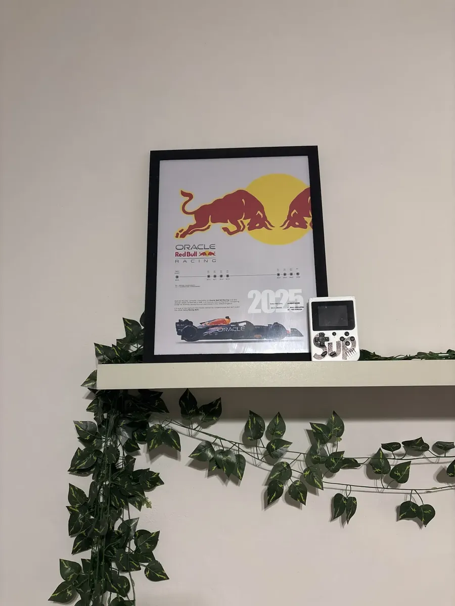 Cuadro de Red Bull Racing enmarcado - Opinión de cliente
