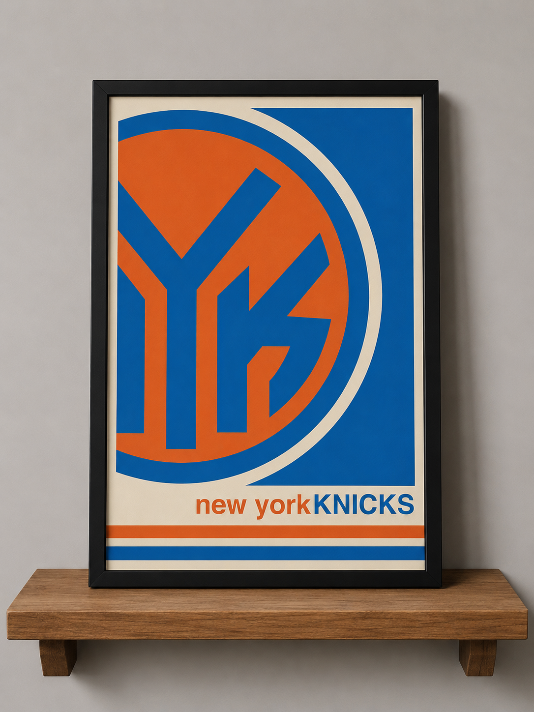 Cuadro Decorativo NBA - New York Knicks 01 - A3 30x40 Cm
