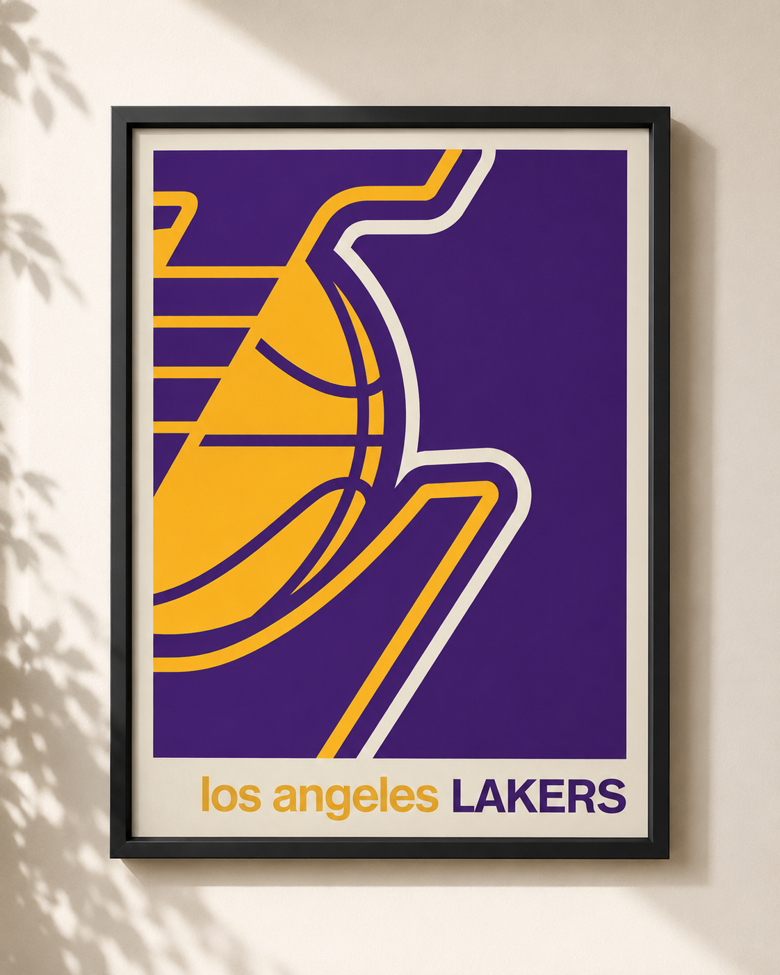 Cuadro Decorativo NBA - LA Lakers 06 - A3 30x40 Cm