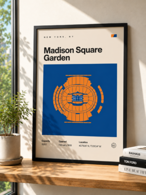 Cuadro Decorativo NBA - New York Knicks 04 - A3 30x40 Cm