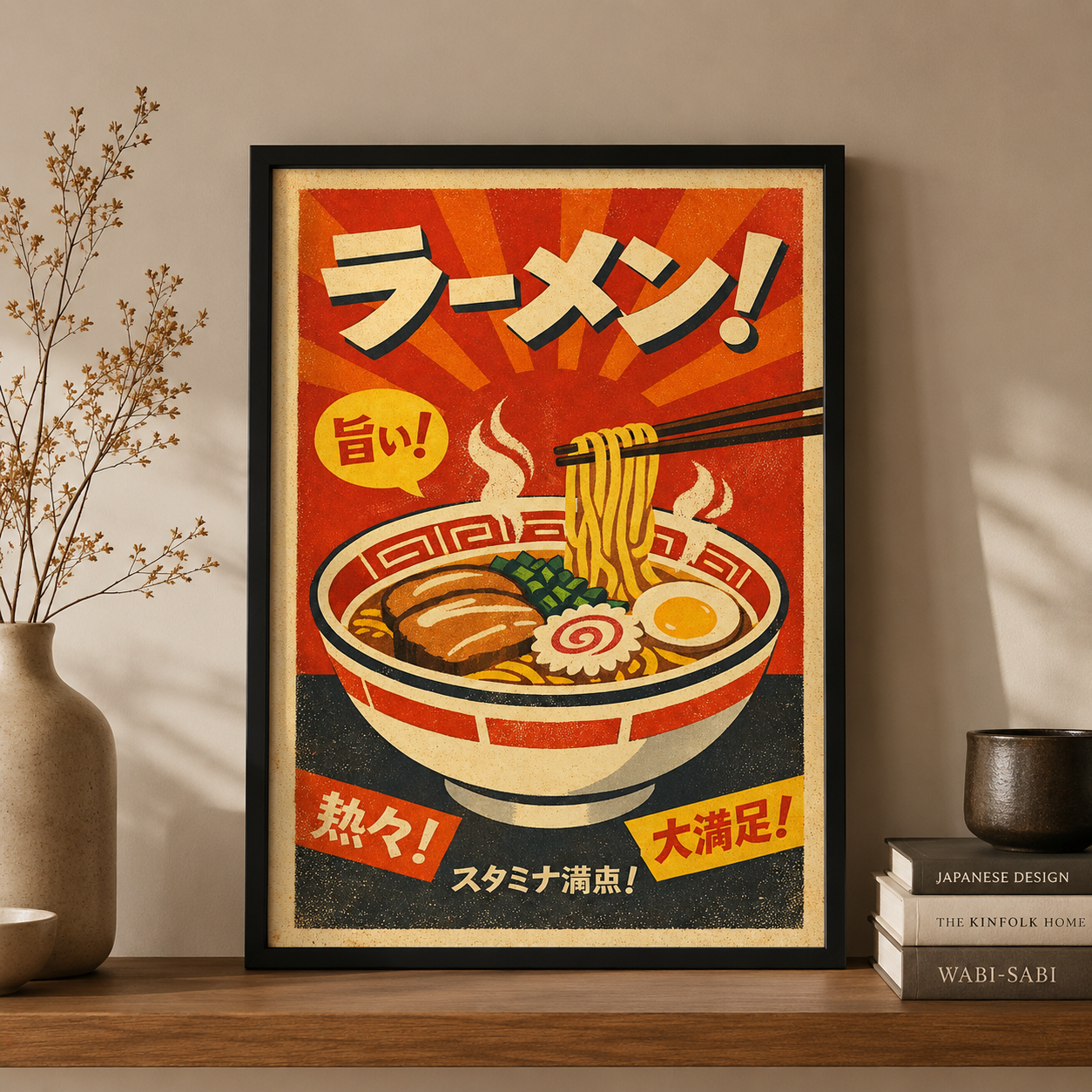 Cuadro Decorativo Arte oriental 02 - A3 30x40 cm